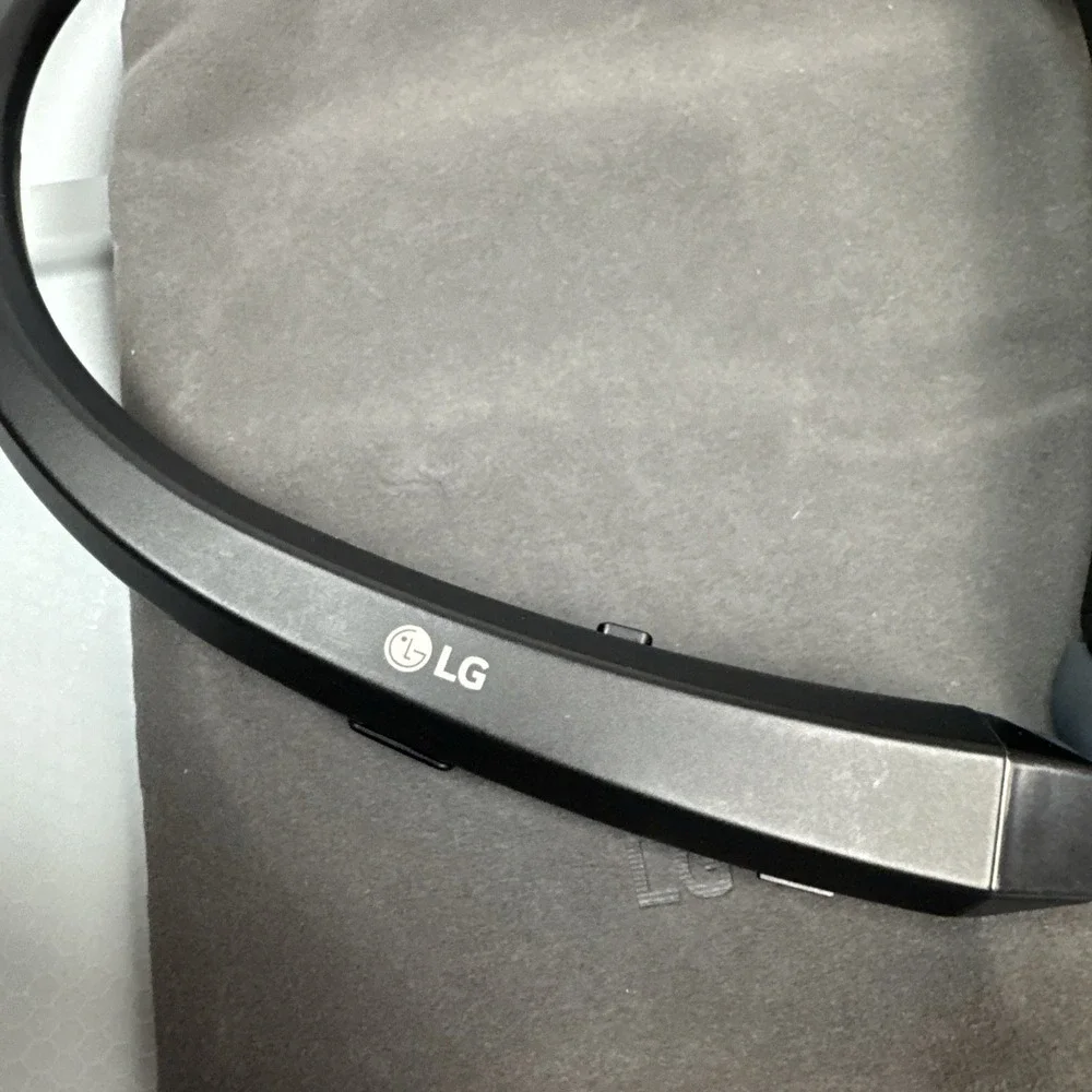 LG Tone Infinim HBS-910 Black Bluetooth Wireless Headset  Harman Kardon-TESTED